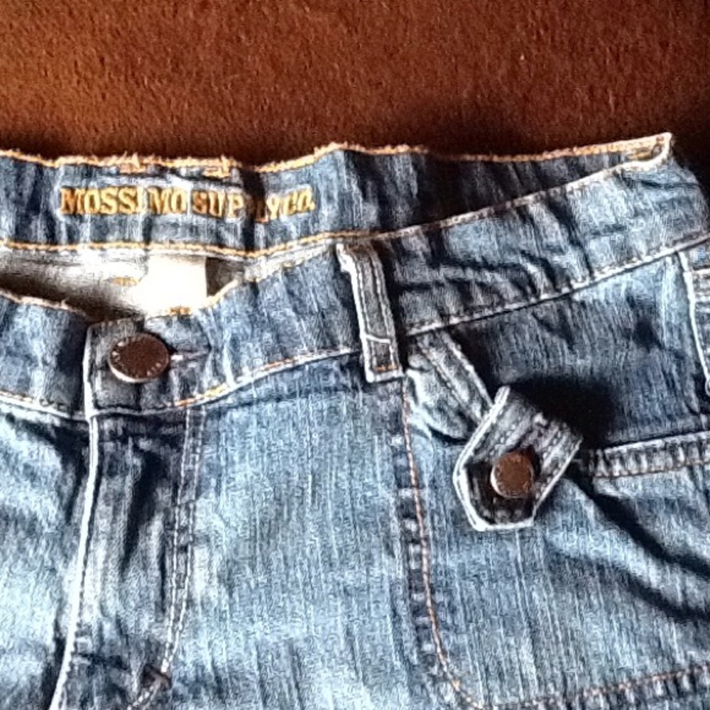 EUC  Sz11  MOSSIMO SUPPLY Co Jean shorts denim🐳 - Picture 2 of 8